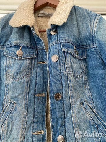 Джинсовая куртка с овчиной Джинсовая куртка с овчиной