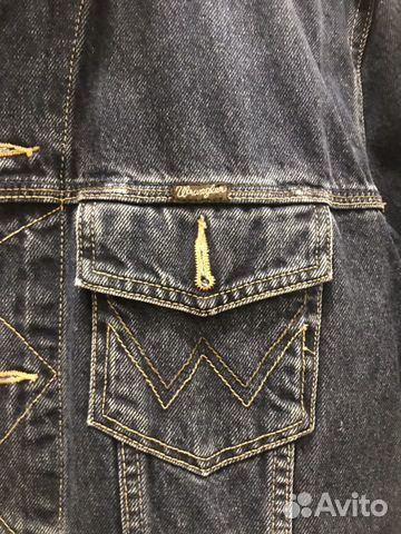 Джинсовая куртка wrangler (мужская) Джинсовая куртка wrangler (мужская)