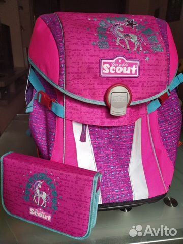 Ранец Scout Sunny единорог