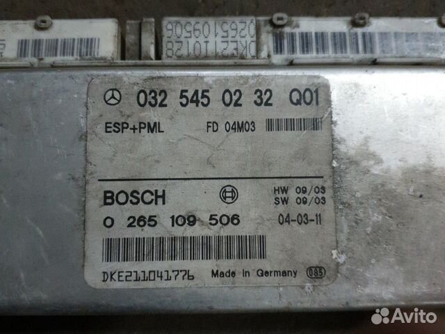 Блок управления ESP мерседес w211 Блок управления ESP мерседес w211