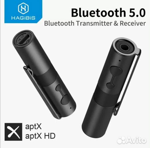 Трансмиттер-ресивер hagibi, Bluetooth 5,0, 2 в 1