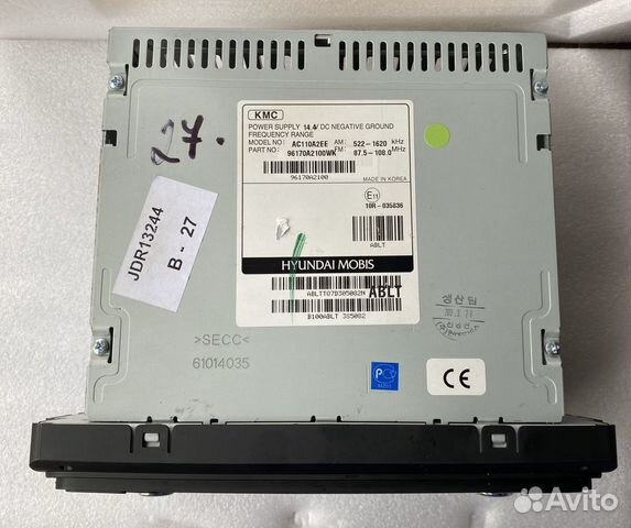 Головное устройство Kia Ceed 2013