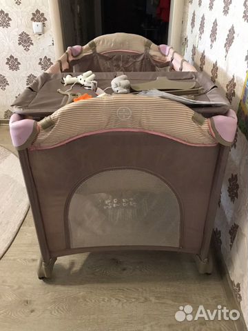 Манеж-кровать
