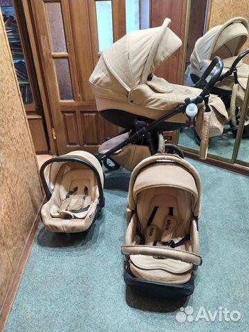Коляска 3 в 1 Rudis Sibis + бутылкодержатель Коляска 3 в 1 Rudis Sibis + бутылкодержатель
