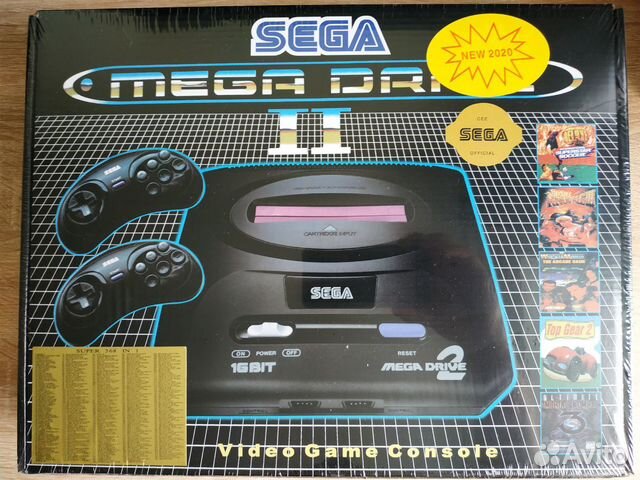 Приставка Sega Mega Drive 2 Приставка Sega Mega Drive 2