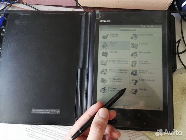 Электронная книга asus eee note