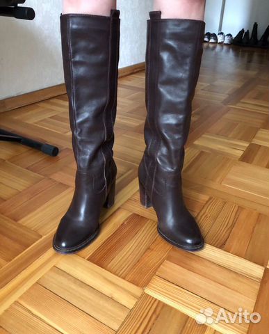 Кожаные сапоги Кожаные сапоги