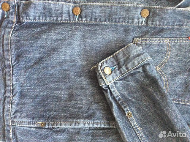 Levis Левис LVC Куртка Jacket 70511 Джинсовая L