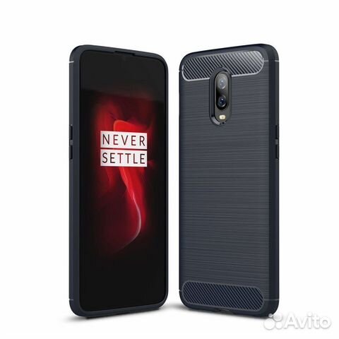 Чехол Carbon для OnePlus 6T (темно-синий) Чехол Carbon для OnePlus 6T (темно-синий)