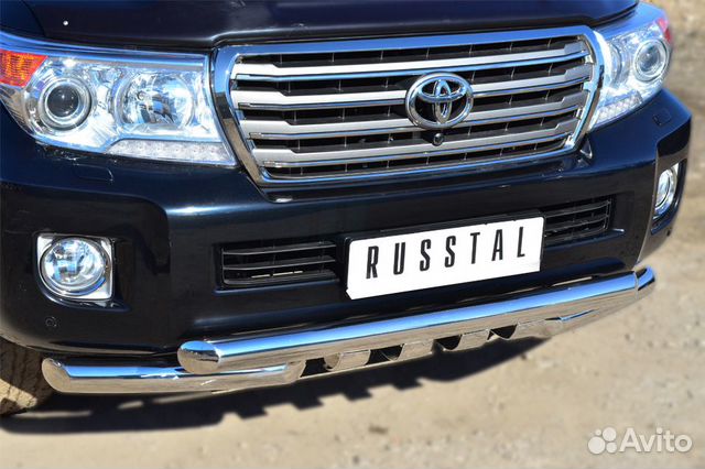 Toyota Land Cruiser 200 2012-2015 Защита+клыки