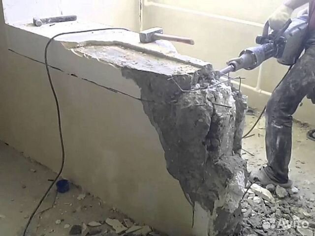 Демонтаж бетона. Снос.Демонтаж плитки. Вывоз Демонтаж бетона. Снос.Демонтаж плитки. Вывоз