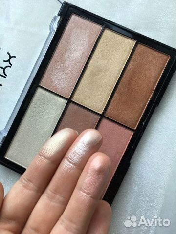 Палетка хайлайтеров NYX Born to Glow Палетка хайлайтеров NYX Born to Glow