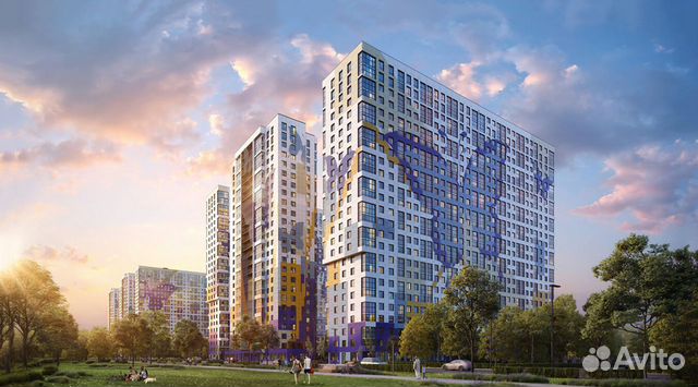 1-к квартира, 39.8 м², 19/25 эт.