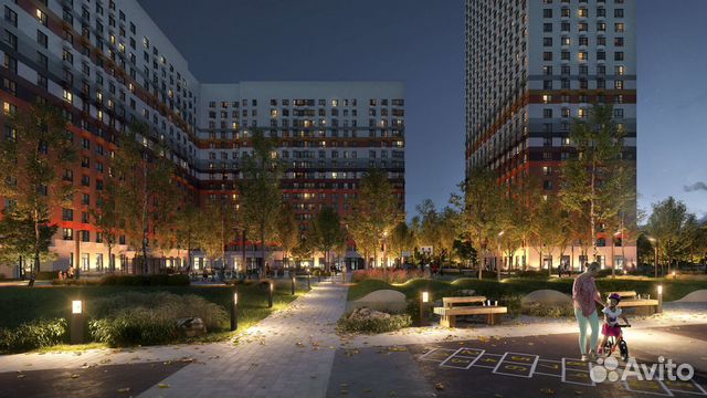 1-к квартира, 36 м², 30/33 эт. 1-к квартира, 36 м², 30/33 эт.