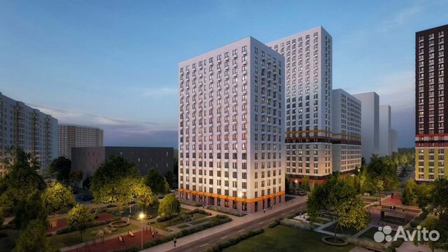 1-к квартира, 35.9 м², 17/17 эт.