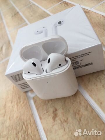 Беспроводные наушники Airpods 2 Беспроводные наушники Airpods 2