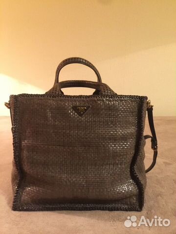 Сумка Prada оригинал (коллекция Madras)