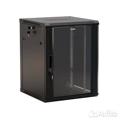 Новый шкаф Hyperline TWB-0945-GP-RAL9004 Новый шкаф Hyperline TWB-0945-GP-RAL9004