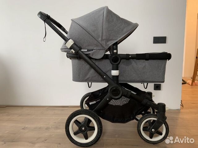 Коляска 2в1 Bugaboo Buffalo Grey Melange
