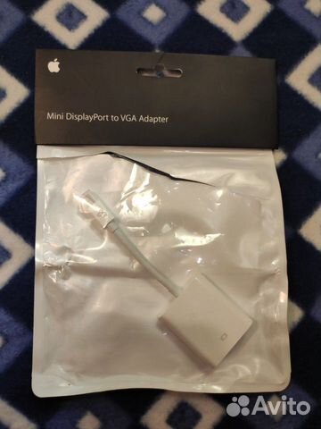 Адаптер Apple Mini Displayport to VGA MB572Z/A Адаптер Apple Mini Displayport to VGA MB572Z/A