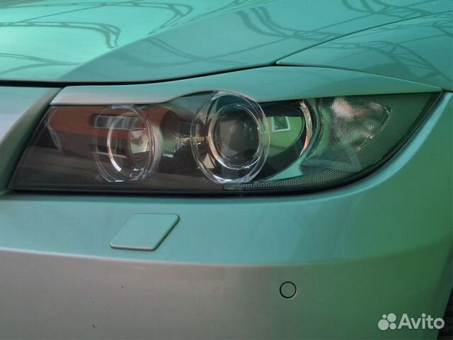 Накладки на передние фары реснички BMW 3 E90