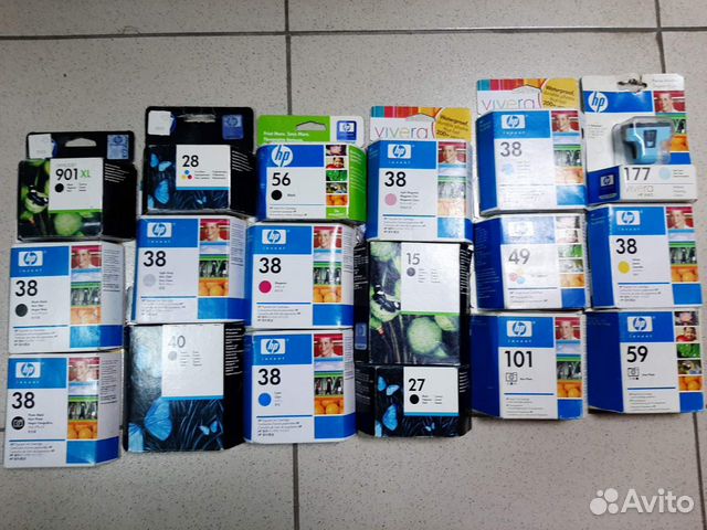 Оригинальные струйные картриджи