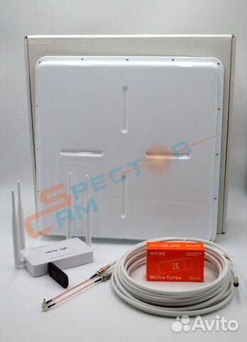 Мощный Интернет на Дачу, в Офис.(17dBi) 3G/4G LTE