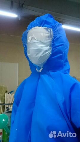 Комбинезоны защитные одноразовые и многоразовые