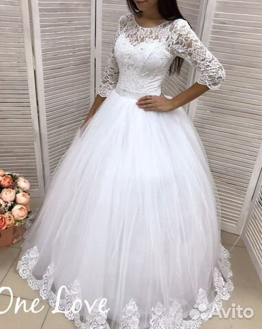 Платье свадебное новое