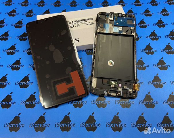 Дисплейный модуль на samsung A70 A705 Оригинал