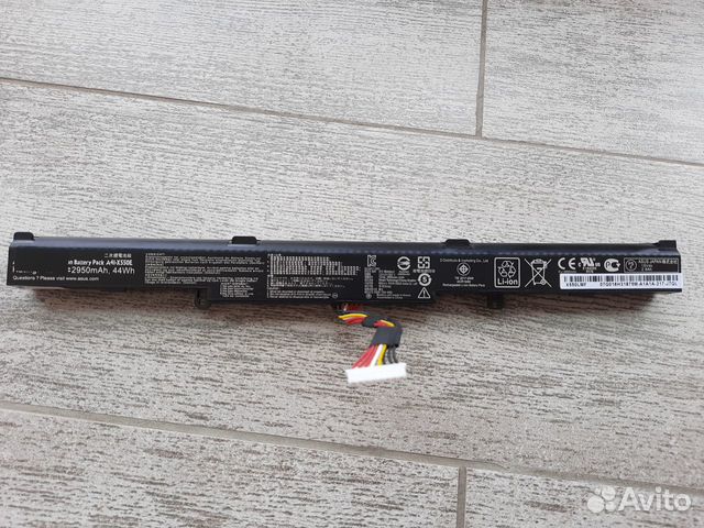 Аккумулятор A41-x550e 2950mah 44wh Asus x751l