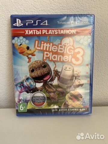 Игра Sony PS4 LittleBigPlanet3 новый диск лицензия