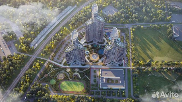 3-к квартира, 94.7 м², 38/39 эт.