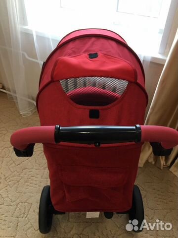Коляска Babyton Trio Red Коляска Babyton Trio Red