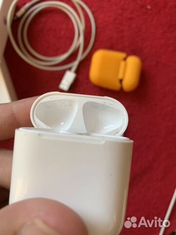 Наушники AirPods 2 Ростест на гарантии проводной Наушники AirPods 2 Ростест на гарантии проводной