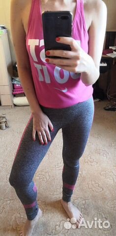 Лосины для спорта +майка в подарок Лосины для спорта +майка в подарок