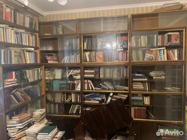 Сервант+шкаф+книжные полки