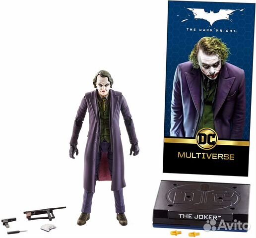 Коллекционная фигурка - Джокер (Темный Рыцарь) США Коллекционная фигурка - Джокер (Темный Рыцарь) США