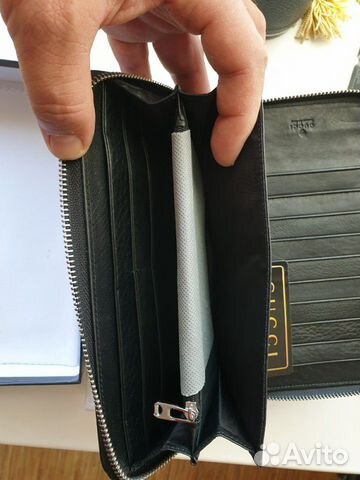 Мужской кошелёк, портмоне, клатч Gucci оригинал