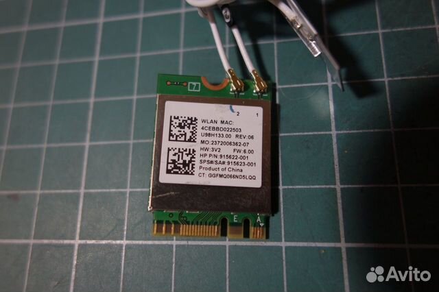 Wifi модуль Realtek RTL8822BE Wifi модуль Realtek RTL8822BE