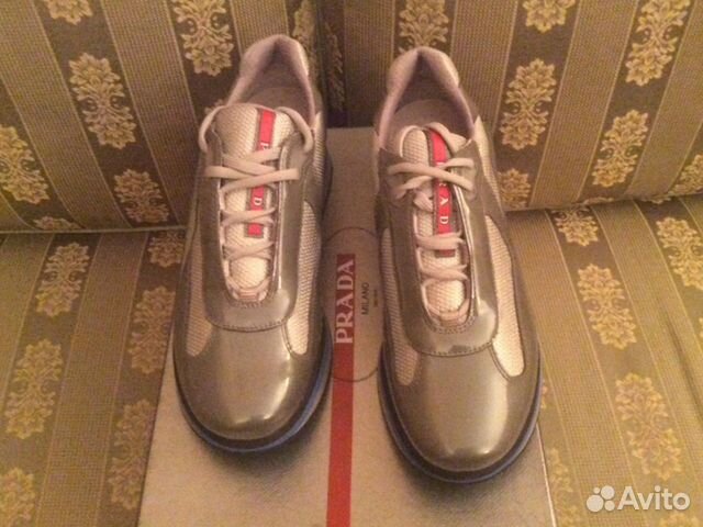 Prada новые мужские кроссовки, оригинал Prada новые мужские кроссовки, оригинал