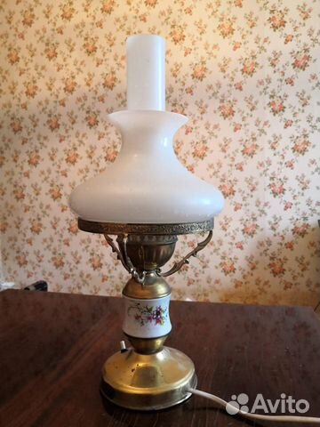 Настольная лампа СССР винтаж без плафона