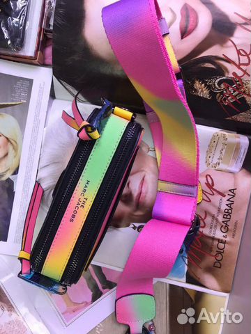 Новая сумка на плечо Marc Jacobs Snapshot Rainbow