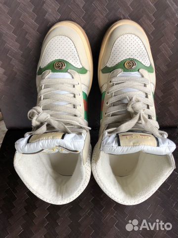 Кроссовки высокие Gucci, оригинал, Италия