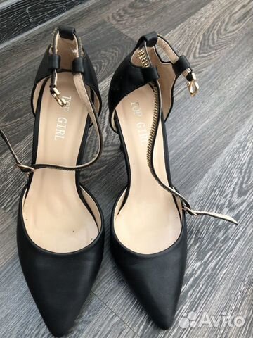 Туфли черные