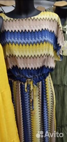 Летнее платье в пол Летнее платье в пол