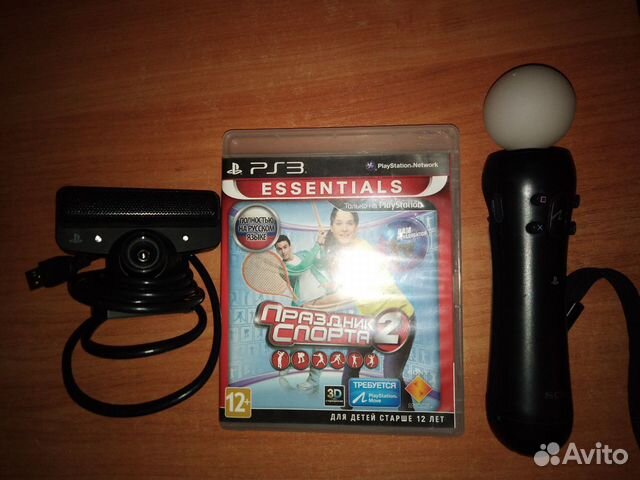 Sony PS3 + PS Move + 5 игр Sony PS3 + PS Move + 5 игр