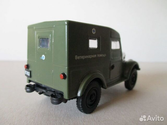 Газ-69. Масштабная модель 1:43. DeAgostini №36