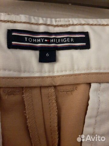 Брюки укороченные tommy hilfiger Брюки укороченные tommy hilfiger