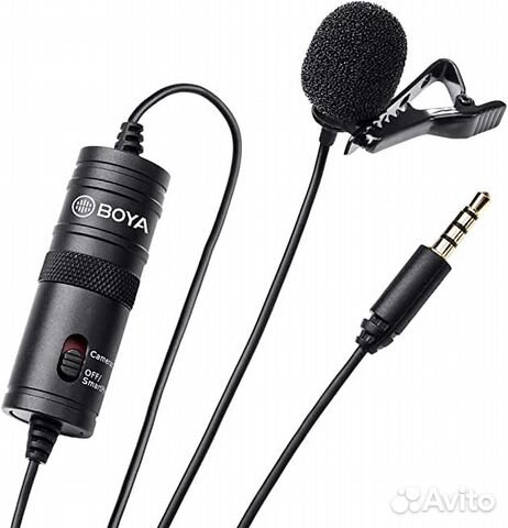 Микрофон петличный Boya BY-M1 PRO Микрофон петличный Boya BY-M1 PRO
